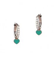 Orecchini Nanán Bambino in Argento Zircone NAN0356